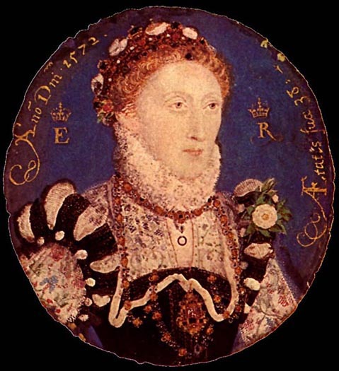 Portrait MIniature of Elizabeth I